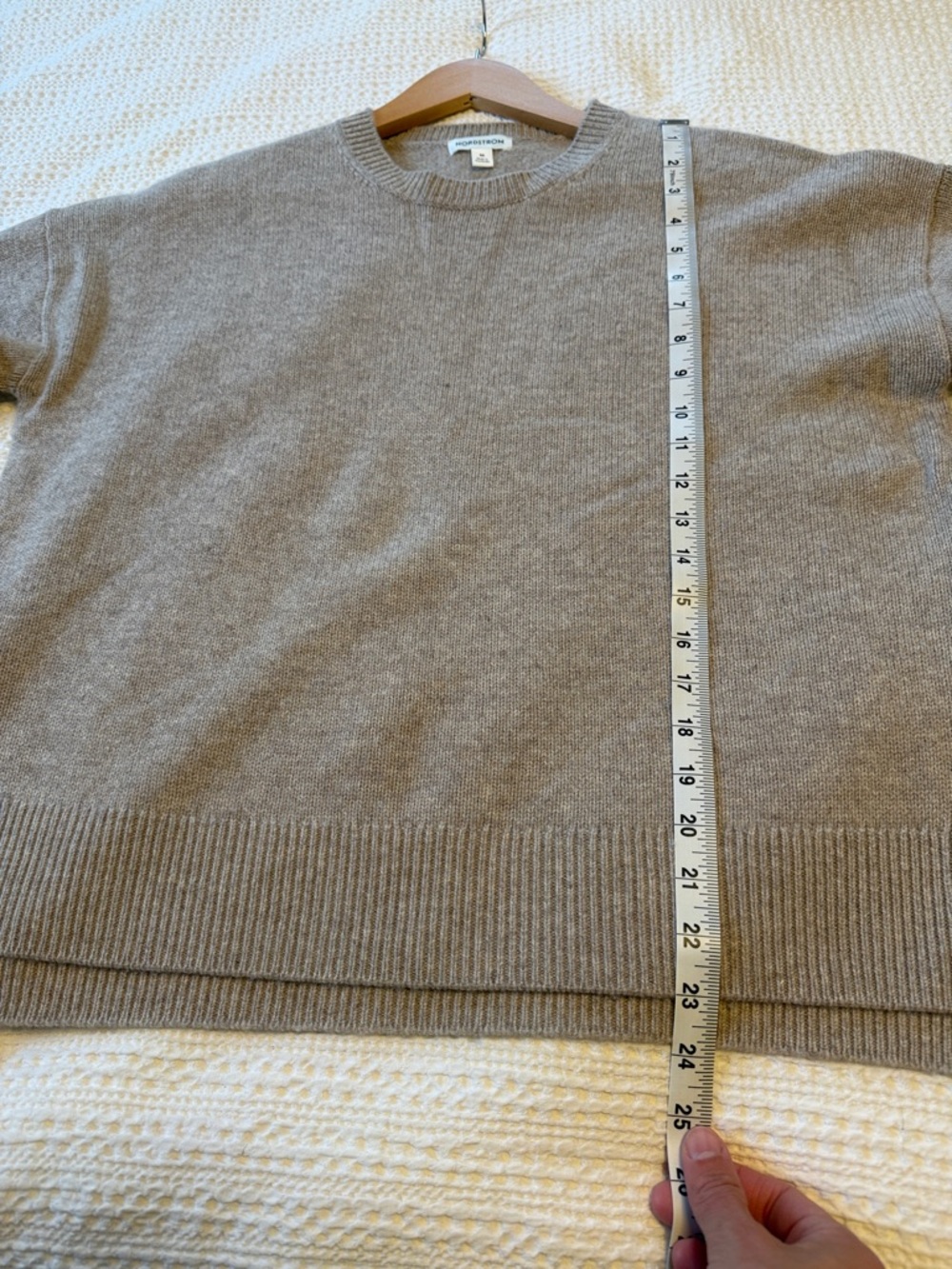 Nordstrom Wool/Cashmere Blend Crewneck Sweater - Picture 10 of 10